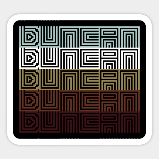 Duncan Sticker by thinkBig